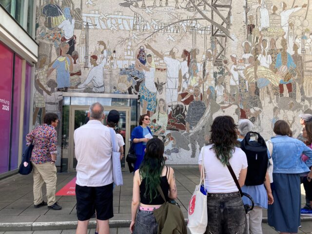 Aus dem Leben der Völker der Sowjetunion von Bert Heller_Café Moskau_MKB-Tour am 06.06.26 Foto Judith Laub